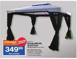 Patrick Morin MILAN Gazebo, 10 ft. X 12 ft offer
