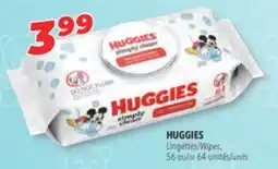 Familiprix HUGGIES /Wipes, 56 ou/or 64 /units offer
