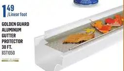 Canac Golden Guard Aluminum Gutter Protector 30 ft offer