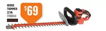 Canac Hedge Trimmer 22 in offer
