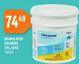 Canac Granulated Chlorine offer
