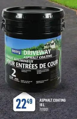 Canac Asphalt Coating 18 L offer