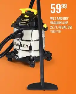 Canac Wet and Dry Vacuum 4 HP offer