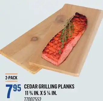 Canac Cedar Grilling Planks offer