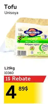 Mayrand Tofu Unisoya offer