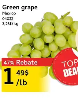 Mayrand Green grape offer