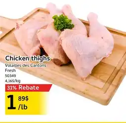 Mayrand Chicken thighs offer