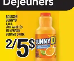 Marche Ami BOISSON SUNNYD | SUNNYD DRINK offer