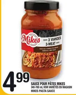 Marche Ami SAUCE POUR PÂTES MIKES | MIKES PASTA SAUCE offer