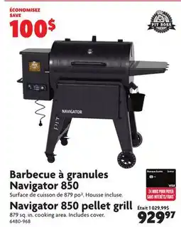Home Hardware Navigator 850 pellet grill offer
