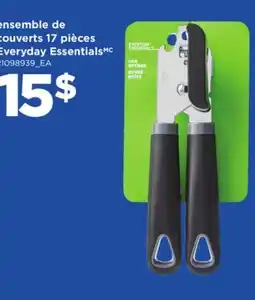 Maxi ENSEMBLE DE COUVERTS 17 PIÈCES EVERYDAY ESSENTIALS offer