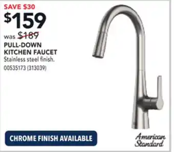 RONA PULL-DOWN KITCHEN FAUCET offer