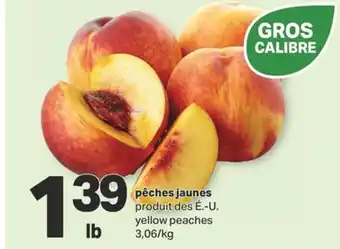 L'Intermarché PÊCHES JAUNES offer
