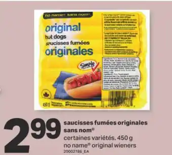 L'Intermarché SAUCISSES FUMÉES ORIGINALES, 450 g offer