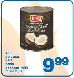 Wholesale Club LAIT DE COCO, 2,9 L offer
