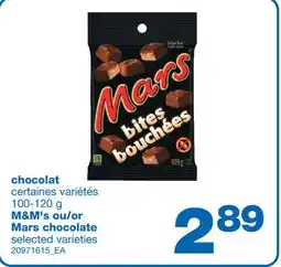 Wholesale Club CHOCOLAT, 100-120 G offer