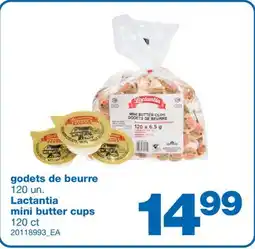Wholesale Club GODETS DE BEURRE 120 UN offer