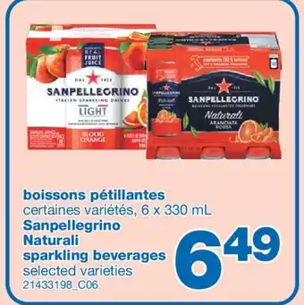 Wholesale Club BOISSONS PÉTILLANTES, 6 x 330 ML offer