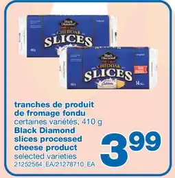 Wholesale Club TRANCHES DE PRODUIT DE FROMAGE FONDU, 410 G offer