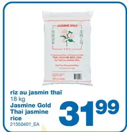 Wholesale Club Riz au jasmin thaï 18 kg offer