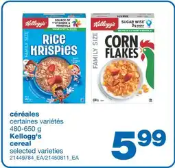 Wholesale Club CÉRÉALES, 480-650 g offer