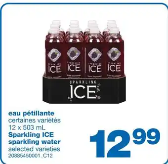 Wholesale Club EAU PÉTILLANTE, 12 X 503 ML offer
