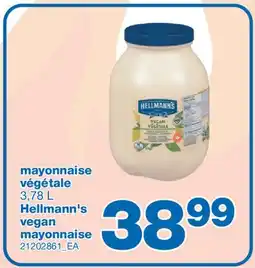 Wholesale Club MAYONNAISE VÉGÉTALE, 3,78 L offer