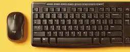 Walmart Logitech Wireless Keyboard and Mouse Combo offer