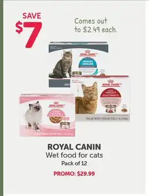 Mondou ROYAL CANIN Wet food for cats offer