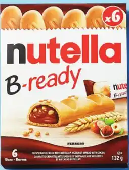 Walmart Nutella B—ready Bars 6—Pack offer