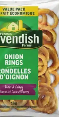 Walmart Cavendish Farms Sweet & Crispy Onion Rings 1 kg offer