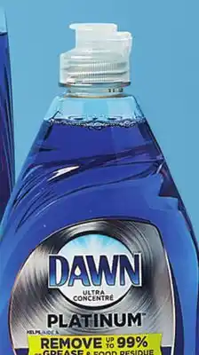 Walmart Dawn Platinum Dish Soap offer