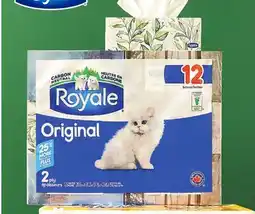 Walmart Royale 12-Pack Facial Tissue Original 2-Ply 126 offer