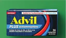 Walmart Advil with Acetaminophen 36s offer