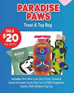 Ren’s Pets Depot PARADISE PAWS Treat & Toy Bag offer