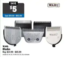 Ren’s Pets Depot WAHL Blades offer