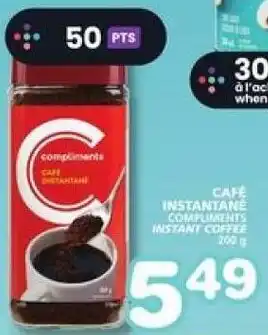 IGA COMPLIMENTS INSTANT COFFEE offer