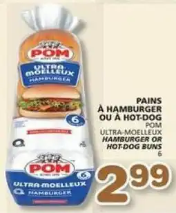 IGA HAMBURGER OR HOT DOG BUNS offer