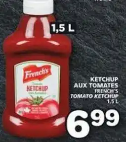 IGA FRENCH'S TOMATO KETCHUP offer