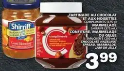 IGA Chocolate Hazelnut Spread, Marmalade Jam or Jelly offer
