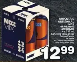 IGA ARTISANAL MOCKTAIL offer