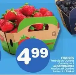 IGA Strawberries offer