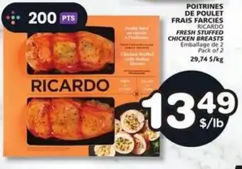 IGA FRESH STUFFED CHICKEN BREASTS offer