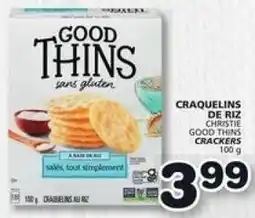 IGA Crackers offer