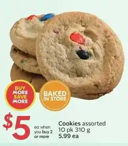 Sobeys Cookies assorted offer