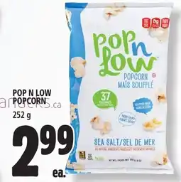 Metro POP N LOW POPCORN offer