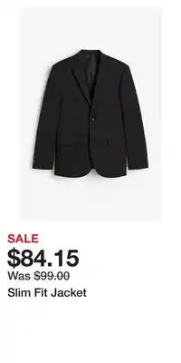 H&M Slim Fit Jacket offer