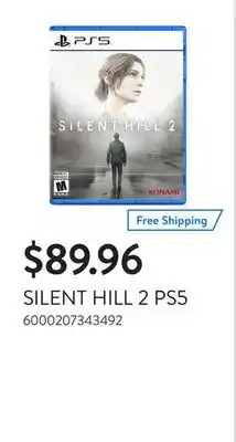 Walmart SILENT HILL 2 PS5 offer