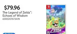 Walmart The Legend of Zelda : Echoes of Wisdom offer