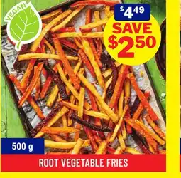 M & M Food Market Root Vegetable Fries offer